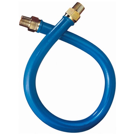 Coated Gas Connector 3/4 Mpt X 36